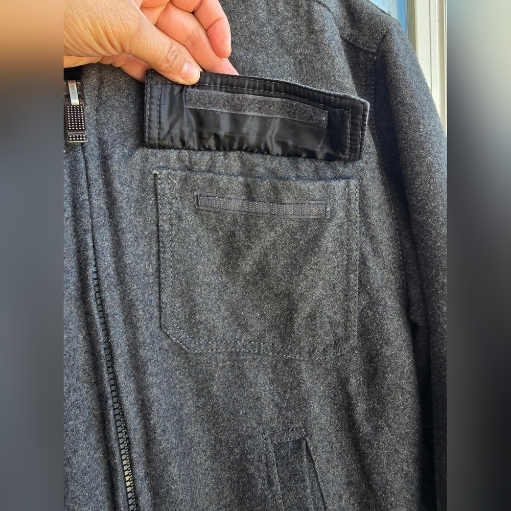 Sean John Charcoal Bomber Jacket - Picture 8 of 16
